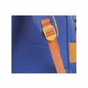 MOCHILA TRENDY 51841 AZUL MARINO/NARANJA