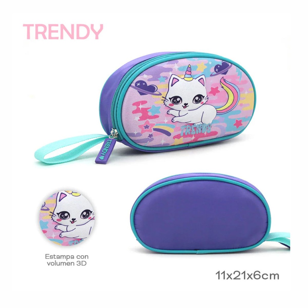 CARTUCHERA TRENDY 16781 GATITO