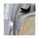 MOCHILA TRENDY 51324P SILVER