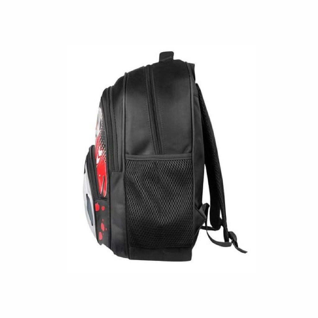 MOCHILA TRENDY 51354NR NEGRO/ROJO