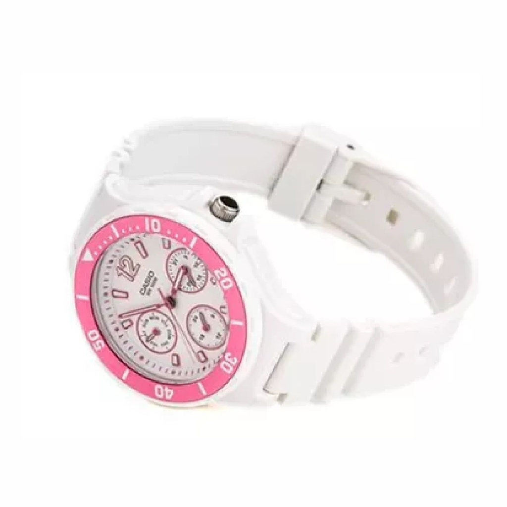 RELOJ CASIO LRW-250H BLANCO/ROSA