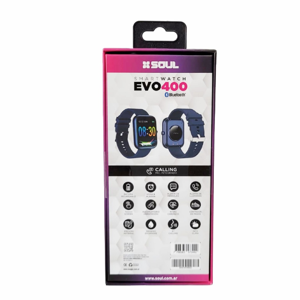 RELOJ SOUL SMW-EVO400AZ AZUL