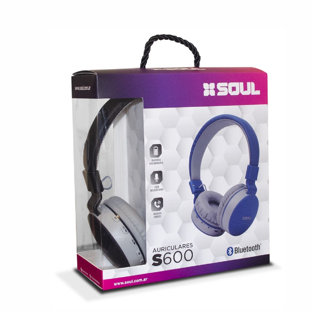 AURICULAR SOUL BT881 (S600) NEGRO