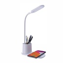 CARGADOR INALAMBRICO SOUL Q100BL LAMPARA LED