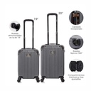 SET VALIJAS ALPINE SKATE 27565 2PZ GRIS