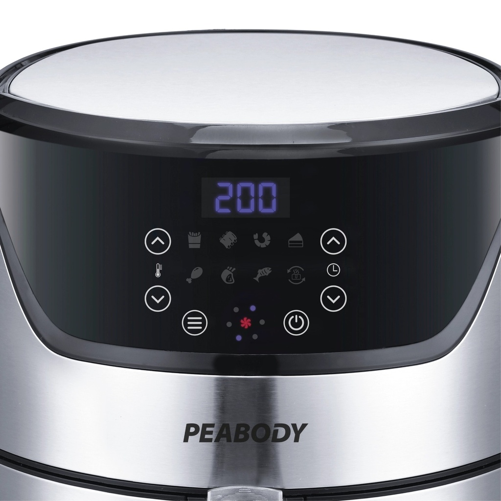 FREIDORA DIGITAL PEABODY PE-AFD680IX 6.8L