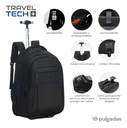 MOCHILA TRAVEL TECH 16027 C/CARRO