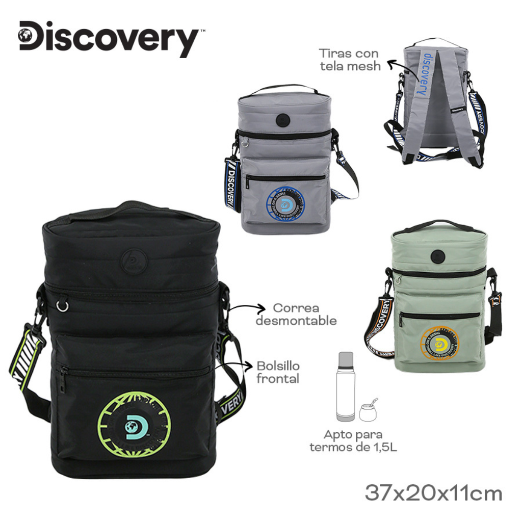 BOLSO MATERO DISCOVERY 18460 NEGRO