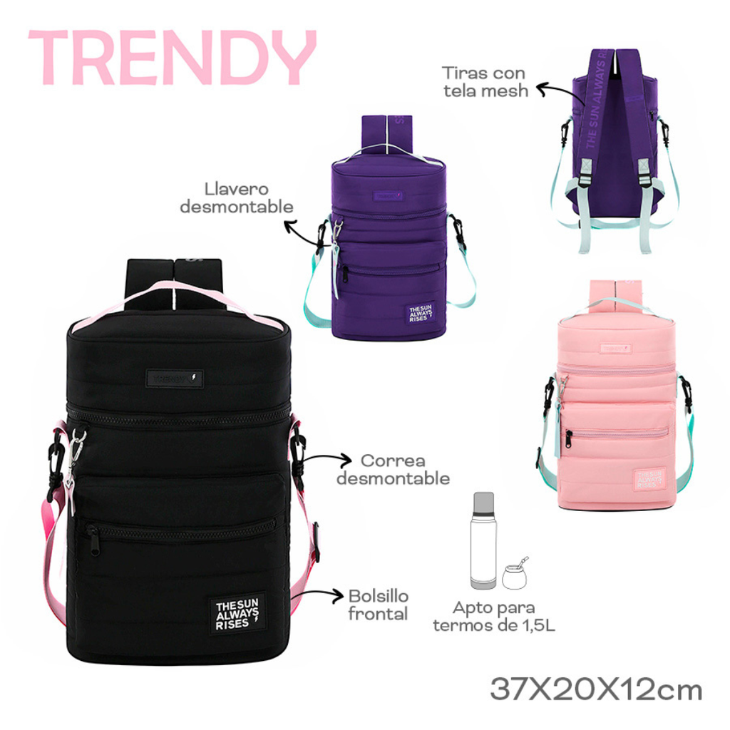 BOLSO MATERO TRENDY 18476 1.5L VIOLETA