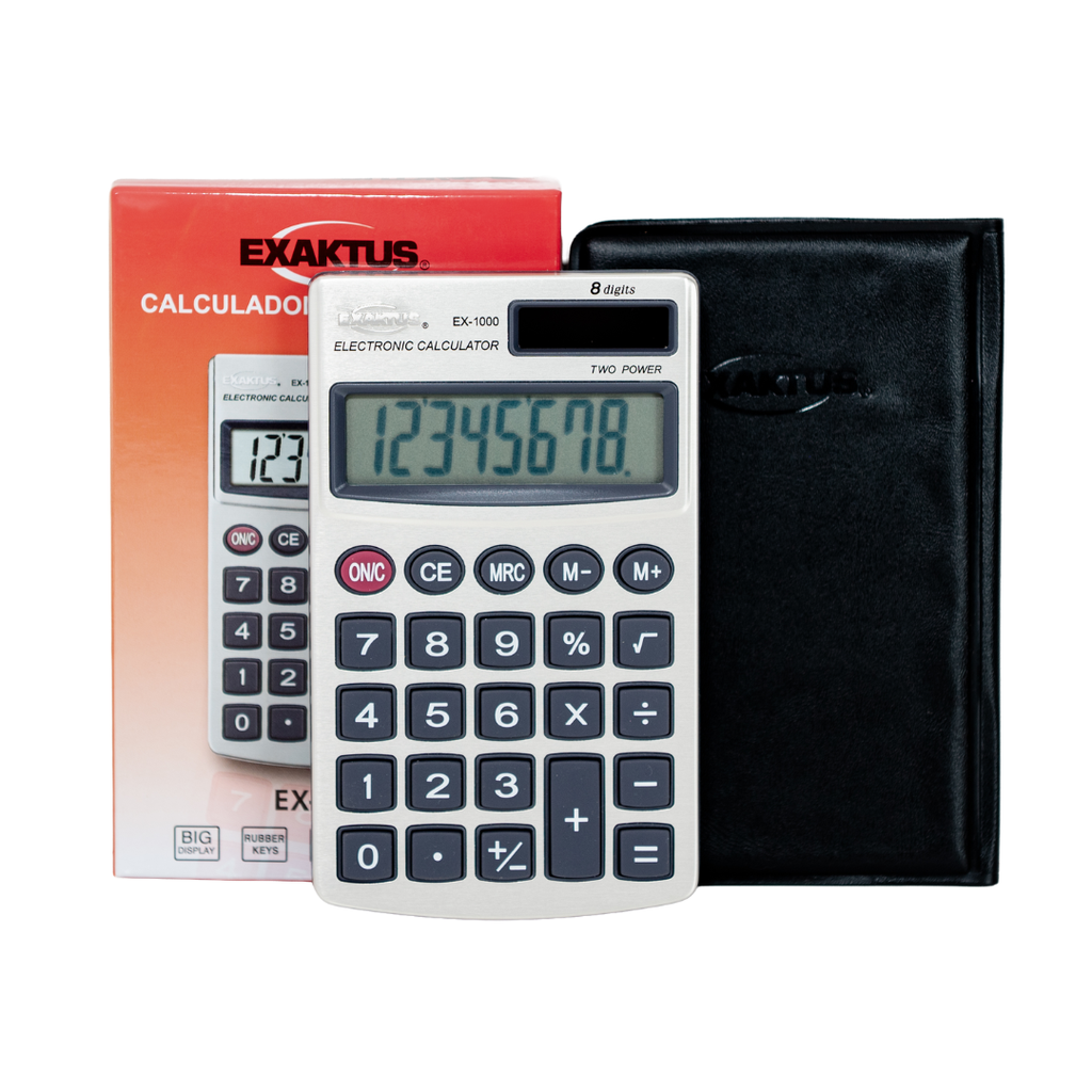 CALCULADORA EXAKTUS EX-1000 METAL