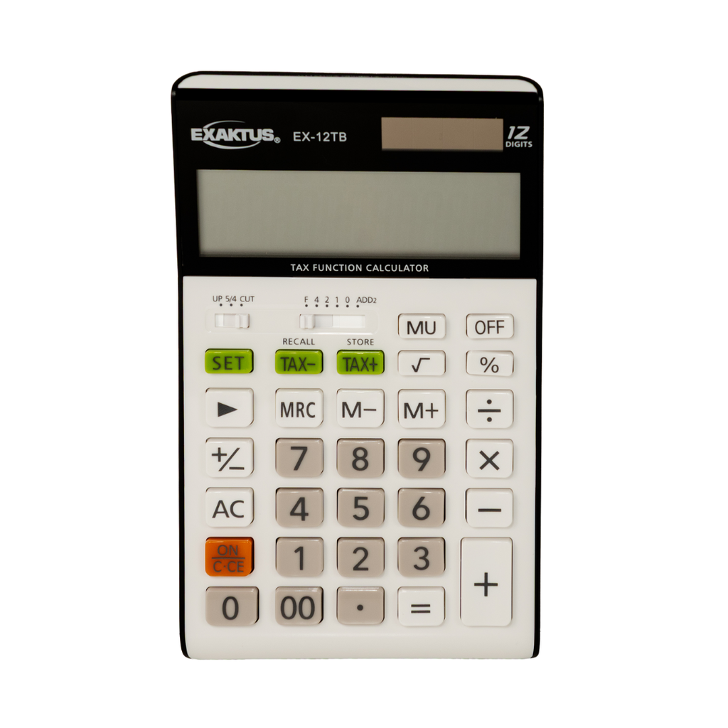CALCULADORA EXAKTUS EX-12TB BLANCO