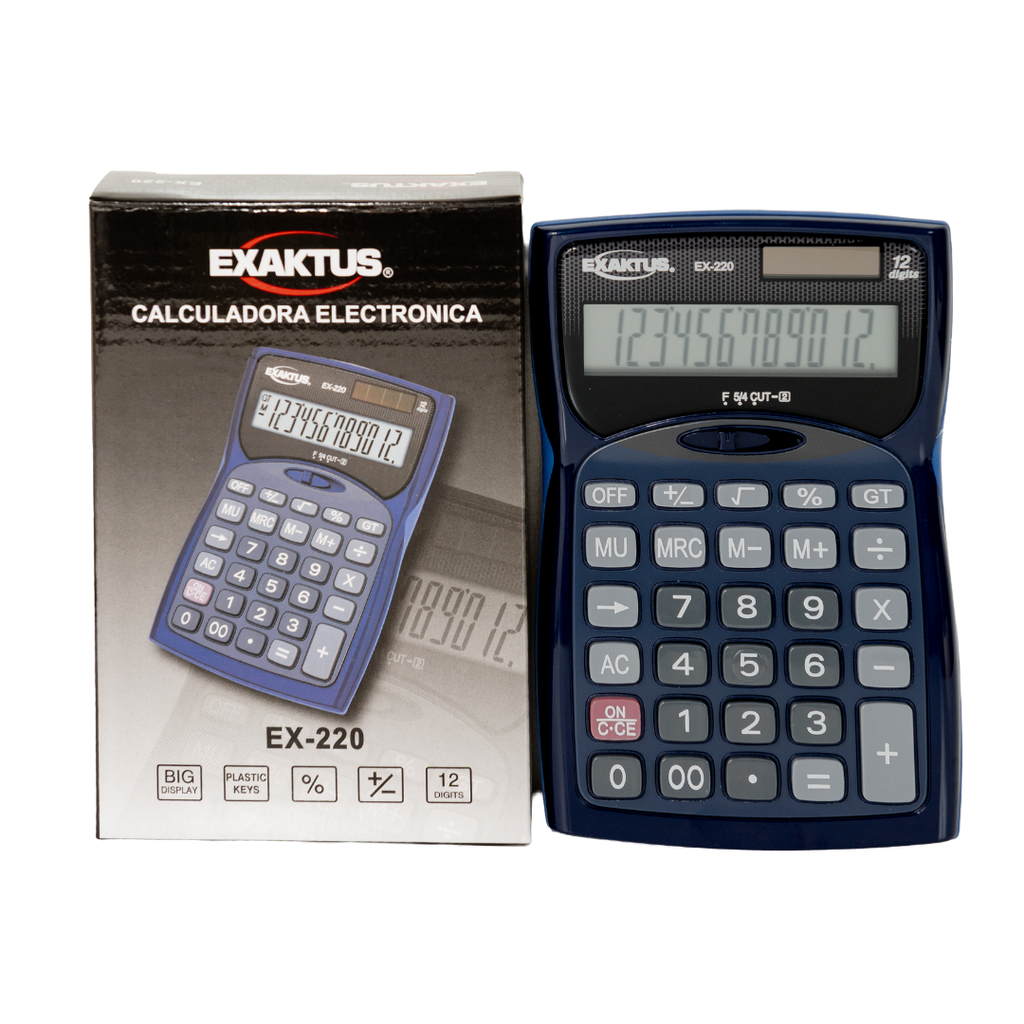 CALCULADORA EXAKTUS EX-220                                                                          